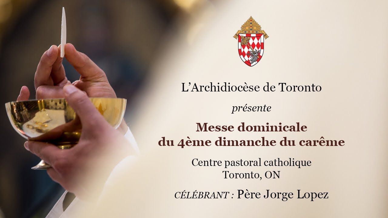 Sunday Mass (in French) - March 22, 2020