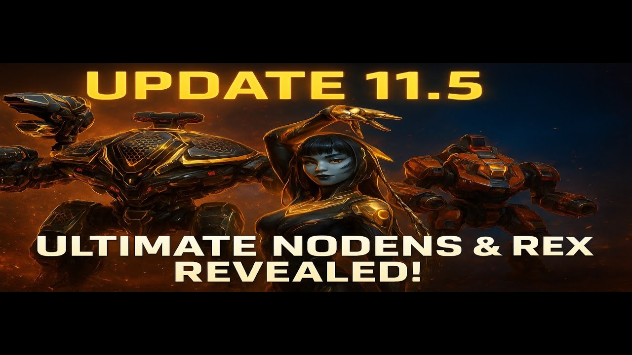 WAR ROBOTS UPDATE 11.5 🔥 ULTIMATE NODENS & NEW REX ROBOT REVEALED! (Event Breakdown + Gameplay)