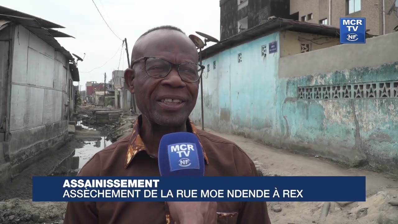 ASSAINISSEMENT / ASS&Egrave;CHEMENT DE LA RUE MOE NDENDE AU QUARTIER REX