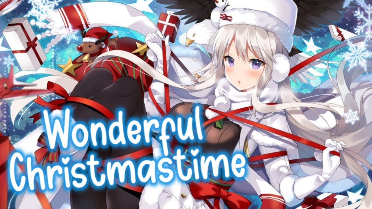 Nightcore ↬ Wonderful Christmastime (lyrics)