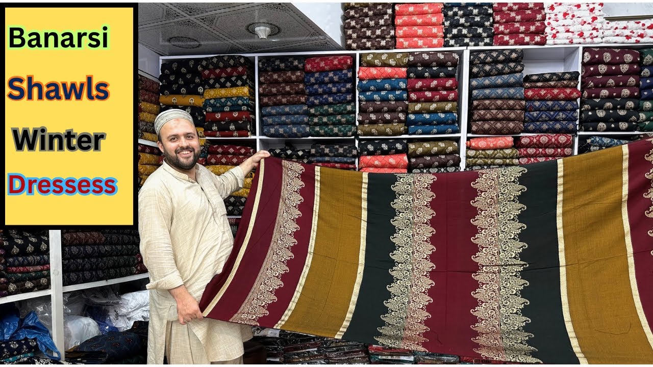 Banarsi Shawls Winter Suits! Wool Shawls Winter Collection! New Arrival Marina Dresses Designs