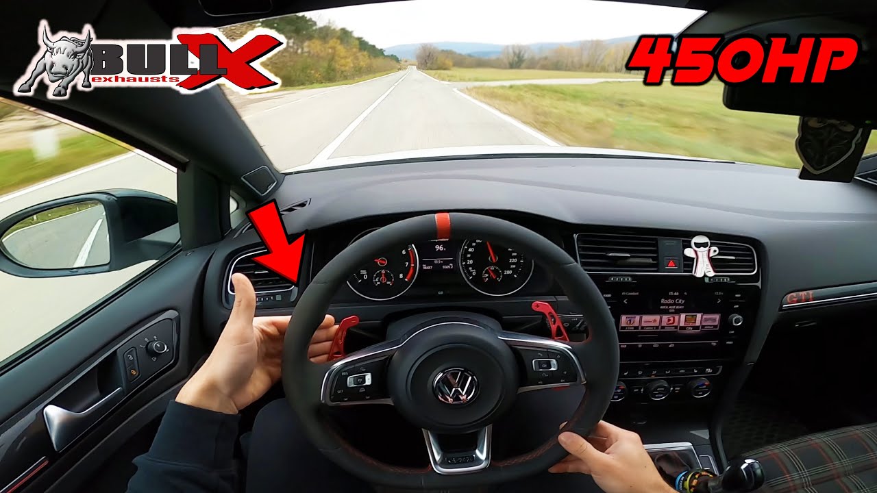 Straight Piped Golf 7 GTI - Exhaust Sound
