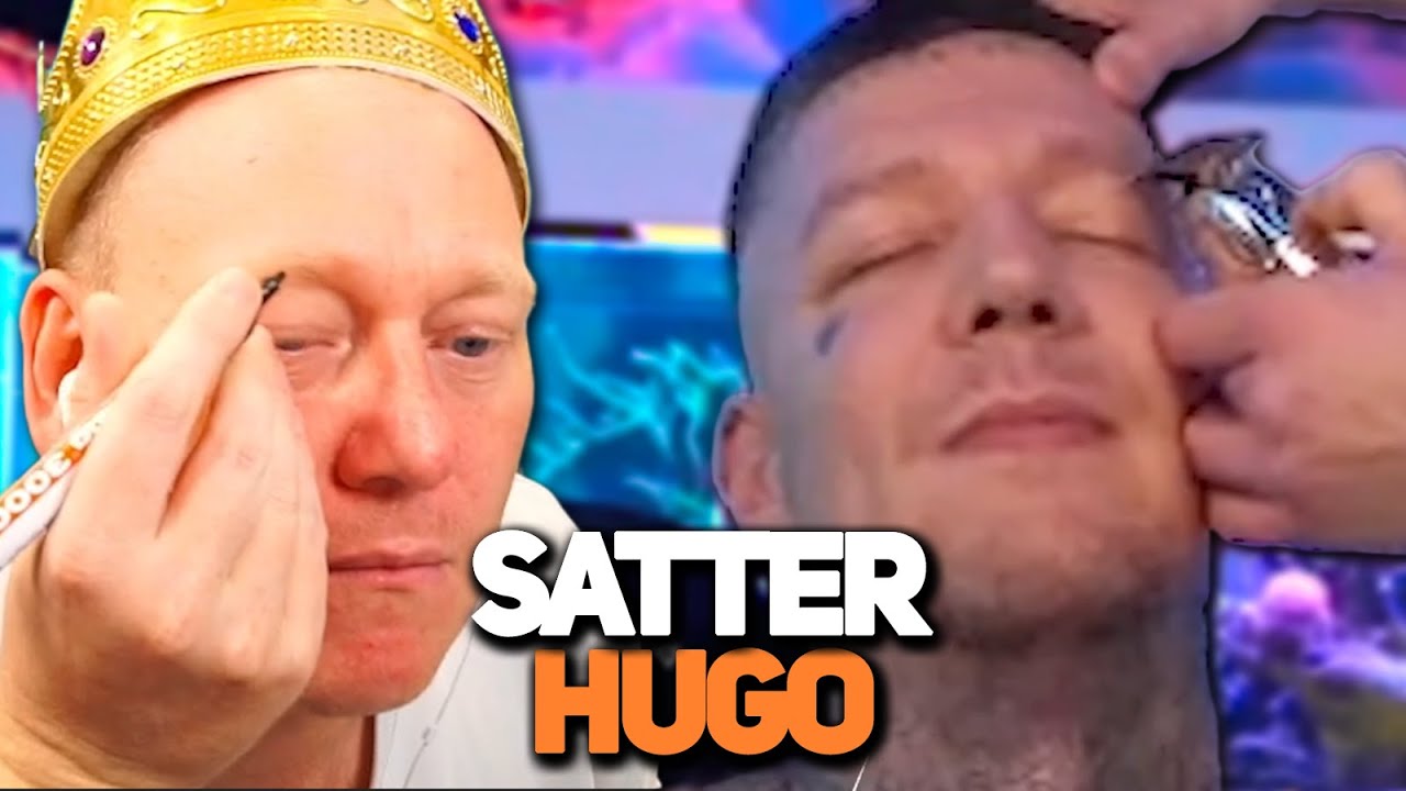 ICH HABE LEIDER KEINE AUGENBRAUEN! 😔 SATTER HUGO REAKTION 😂