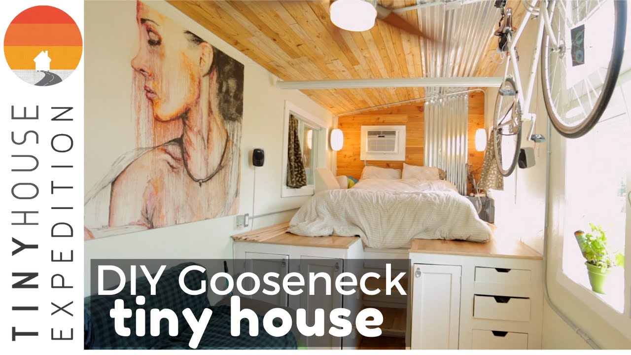 Man Builds Gooseneck Tiny House After Life-Changing Accident