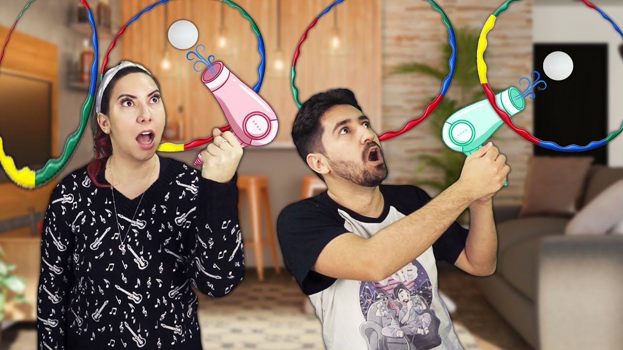 A SUPER CORRIDA DO SECADOR, BOLINHAS E BAMBOLÊS | Gabriel e Shirley 2.0