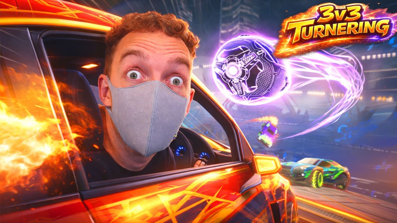 Jag Kör Min Första 3v3 Turnering i Rocket League