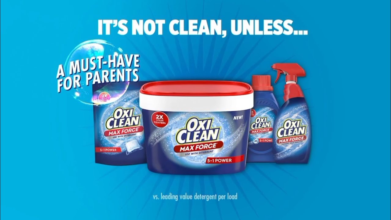 OxiClean Max Force Commercial (2026)