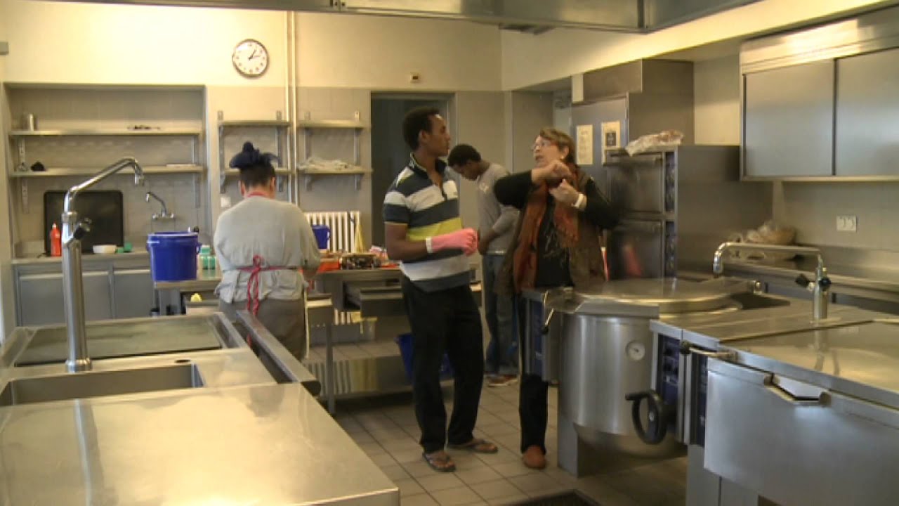 Being a mother figure to asylum seekers in a transit centre