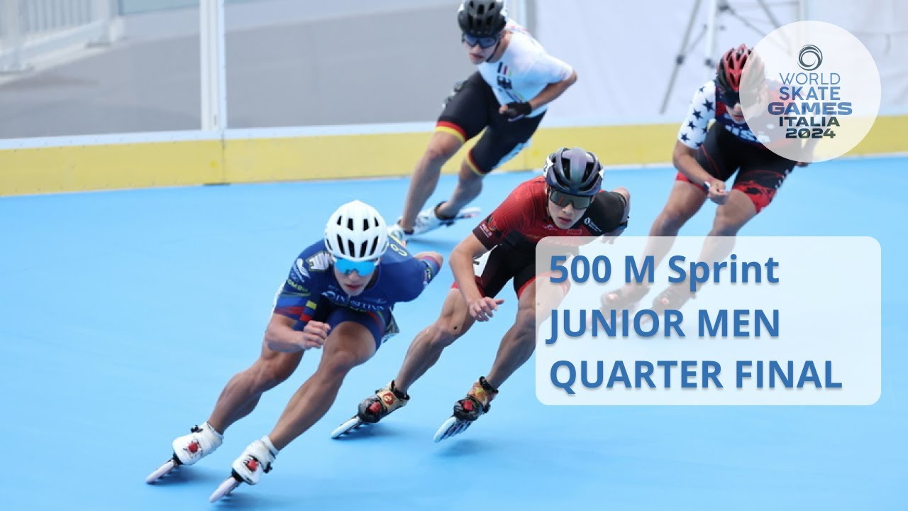 500 M Sprint Quarter Final Junior Men | WSG2024 - Italy