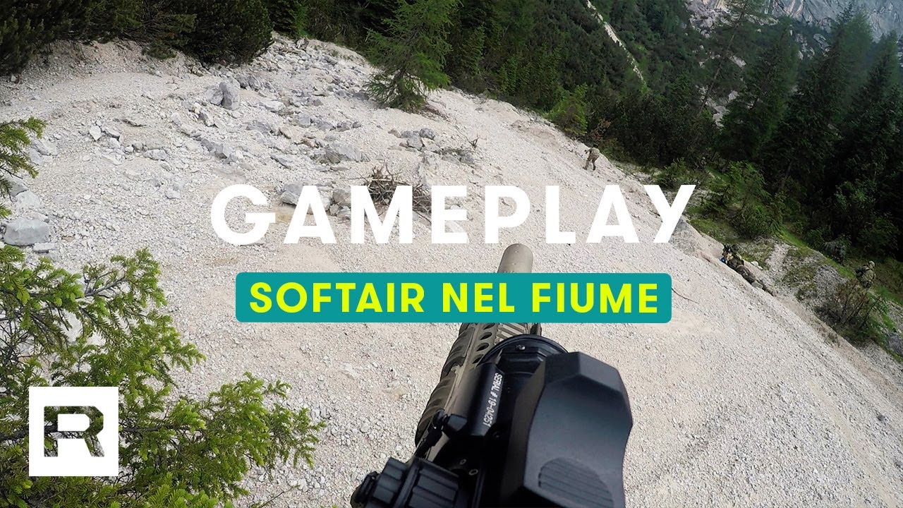 Partita nel Fiume | Softair Gameplay • Junior Softair Camp