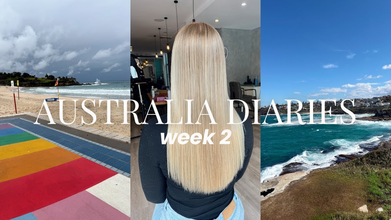 Australia Diaries – Week 2 🇦🇺 | Room Hunting, Rainy Days in Sydney & Fresh Blonde Balayage