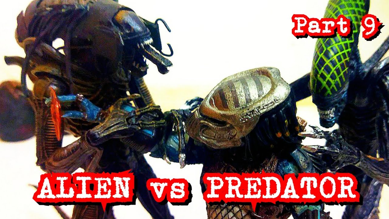 Alien Vs. Predator Stop Motion #9 || AG Stop Motion
