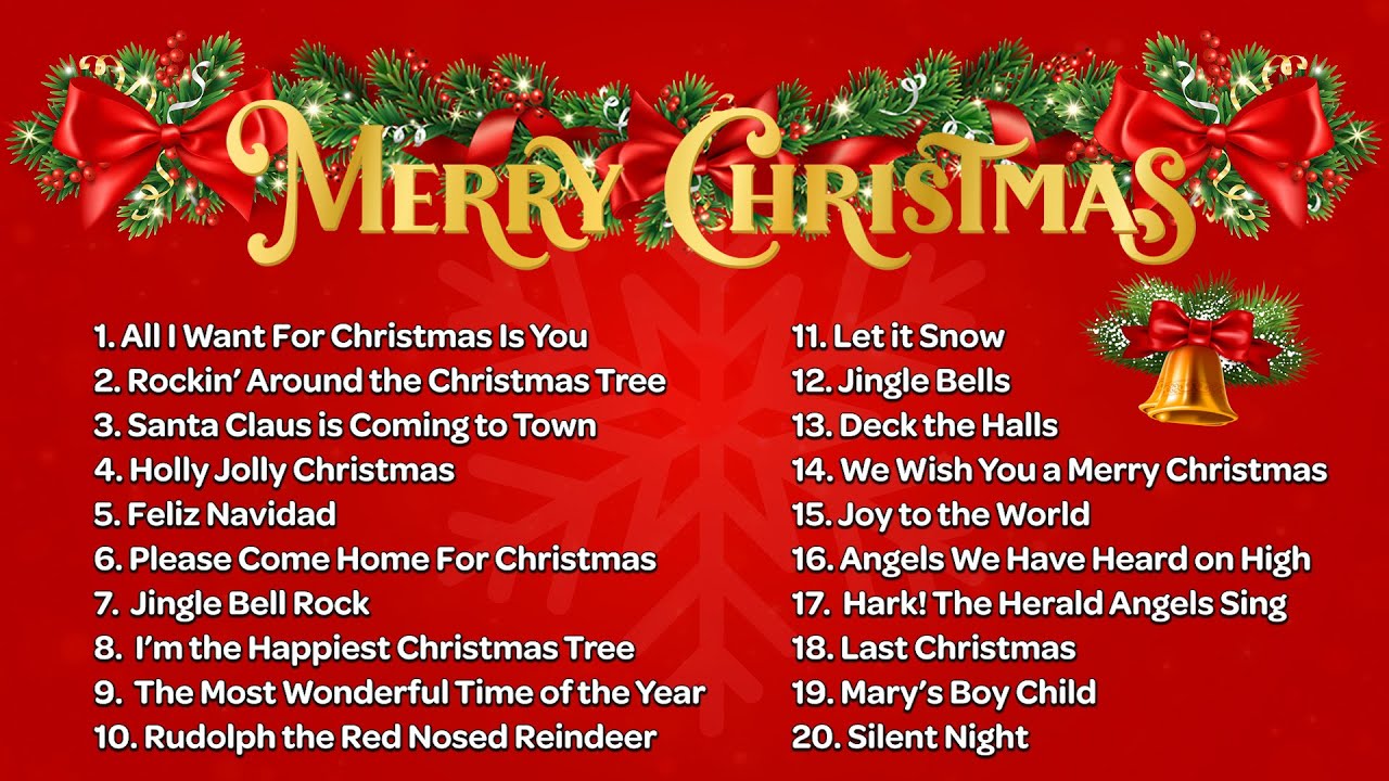 Christmas Songs Playlist 🎄 Top Christmas Songs of All Time 🎅 Best Christmas Music 2026