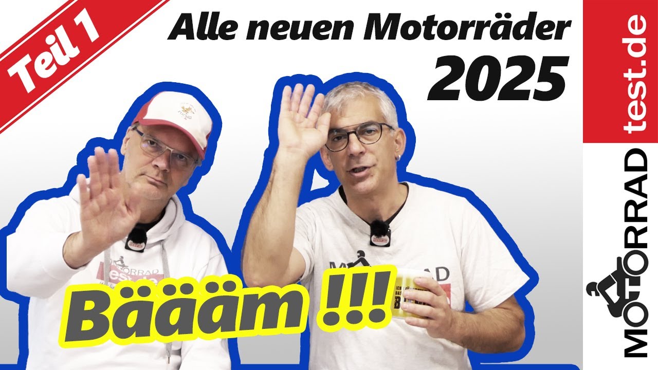 Neue Motorräder 2025 | Alle neuen Bikes für 2025 - Teil 1