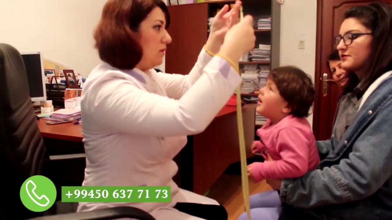 Azərbaycanlı həkim Serebral iflic xəstəsini belə sağaltdı