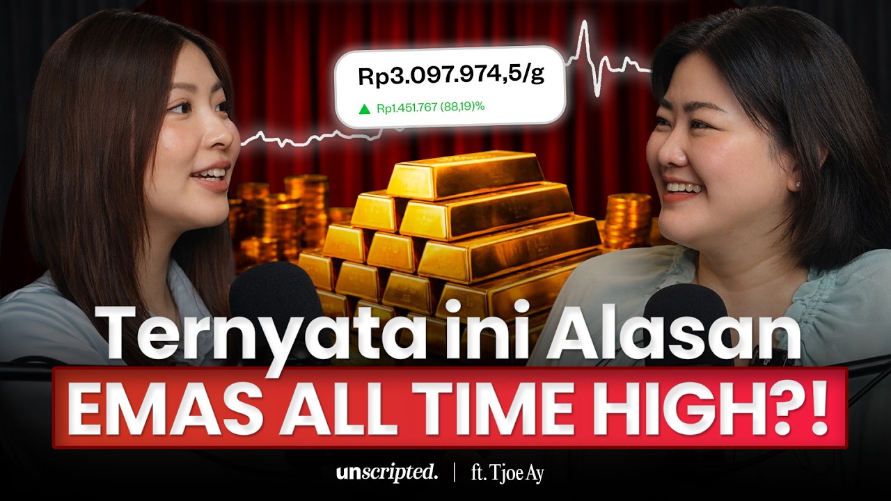 Crypto Rungkad? IHSG Merah? Solusi = BELI EMAS AJA?! ft Tjoe Ay #UnscriptedByTheresa