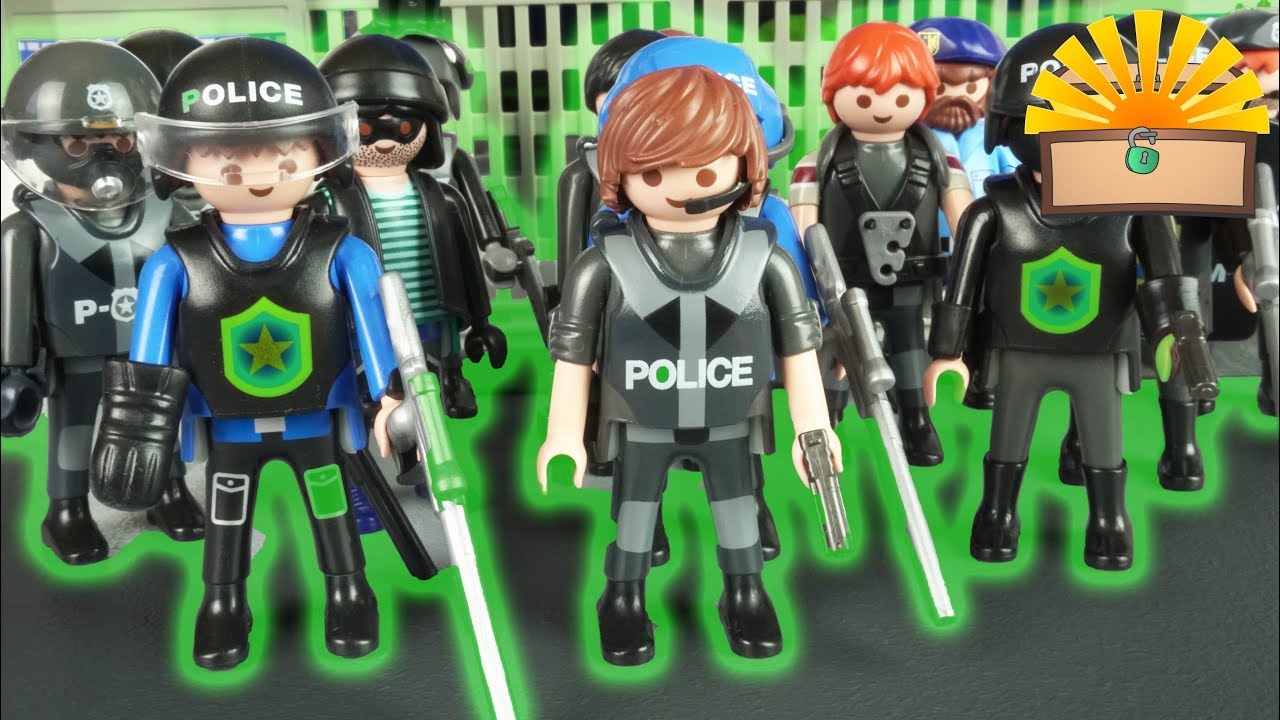 GIGANTISCHES SEK & SWAT TEAM im EINSATZ! Playmobil Film deutsch Kinderfilm Familie Bergmann