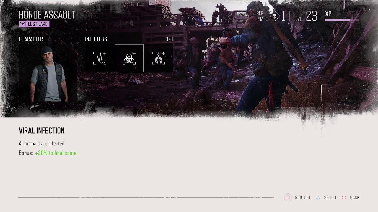 Days Gone Remastered Asalto de Horda