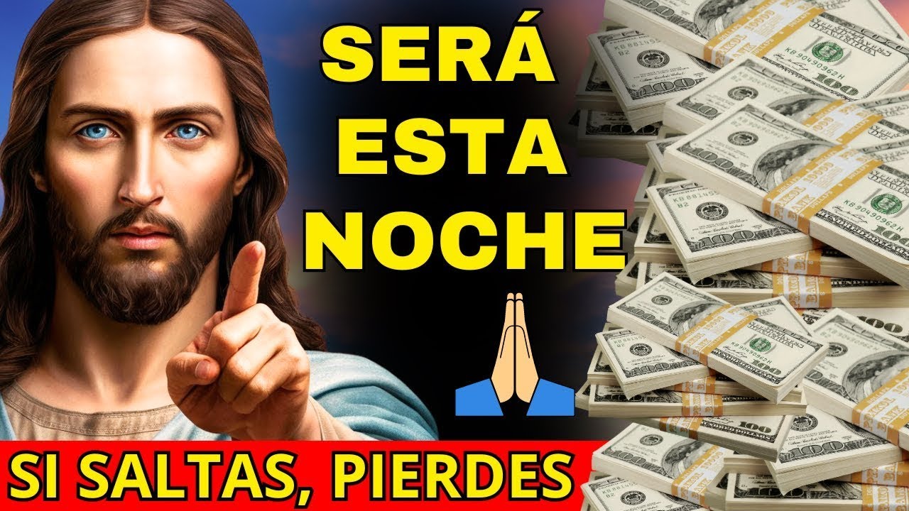 😭 JESÚS DICE: UNA BENDICIÓN INESPERADA LLEGA HOY... Y VIENE A REPARAR INJUSTICIAS CON TU FAMILIA