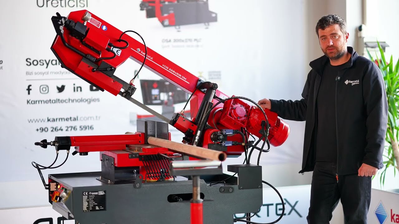KDG 220X310 DM Çift Taraflı Açılı Kesimde Otomatik Çözüm! ⚙️