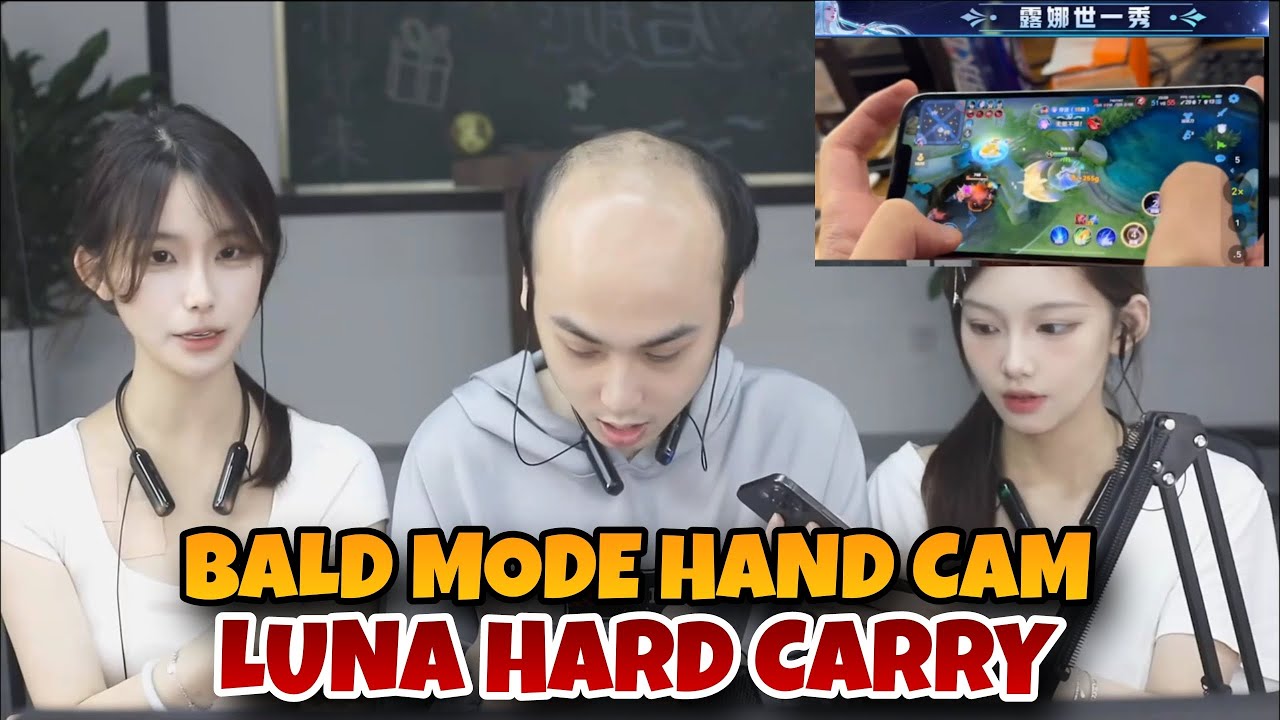 LUNA HAND CAM GAMEPLAY 🤯 | BALD (YOUHEN) 29 KILLS HARD CARRY BUT DEFEATED 😭 | HONOR OF KINGS