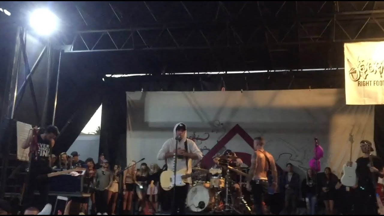 All Time Low - Dear Maria, Count Me In - Vans Warped Tour - Ventura, CA 6/24/18