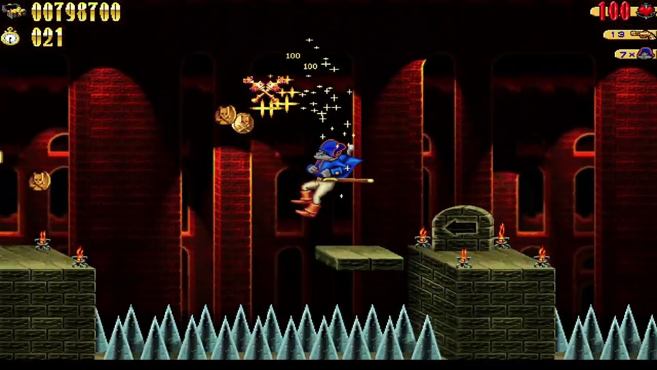 La Roca Captain Claw (1997) Walkthrough