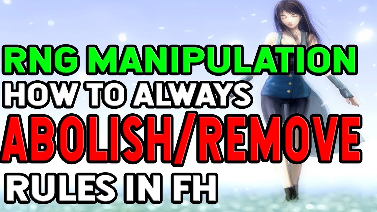 Final Fantasy VIII Remastered: Как всегда отменять все правила карты FH Fishermans Horizon