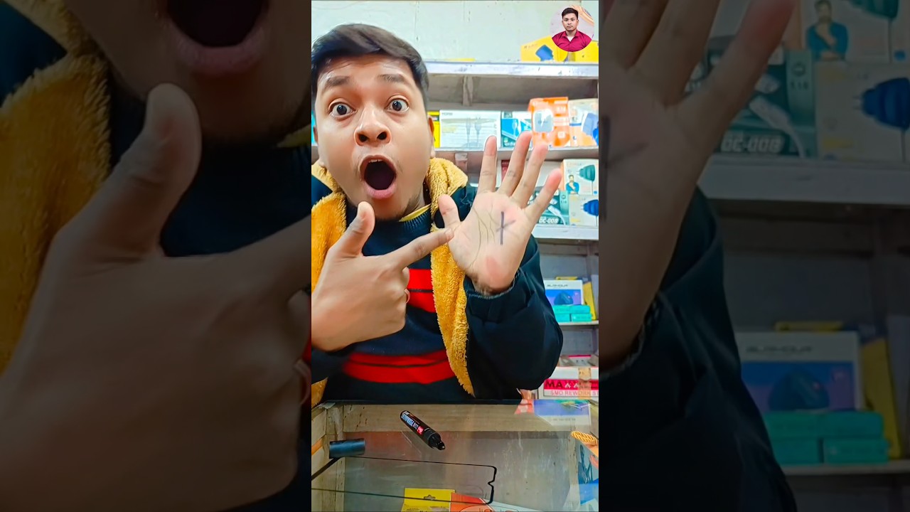 Amazing Markar Line with the Amazing Magic Trick Try 🤯‼️😱 #shortsfeed #funny #shorts
