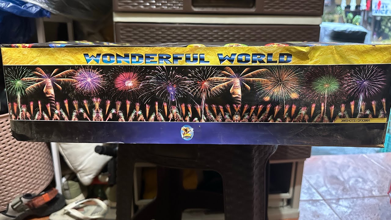 300s Wonderful World Diamond Fireworks Small Cal