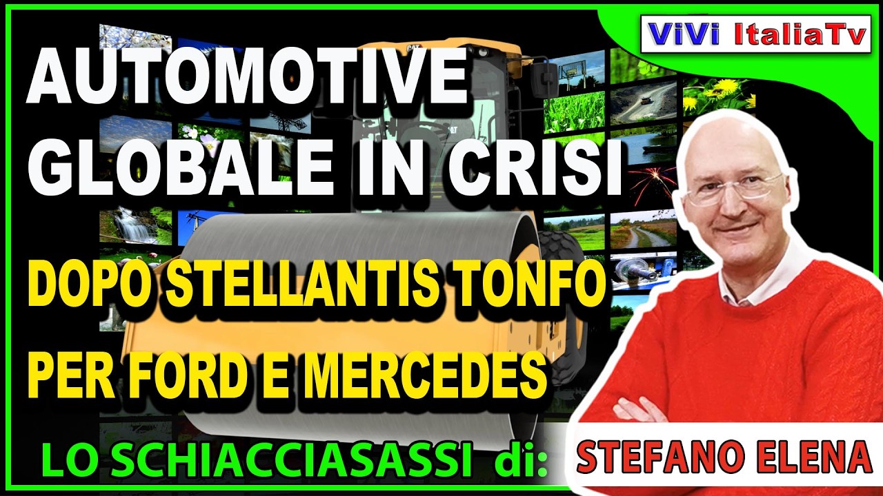 Crisi automotive globale: dopo il tonfo di Stellantis arrivano Ford e Mercedes