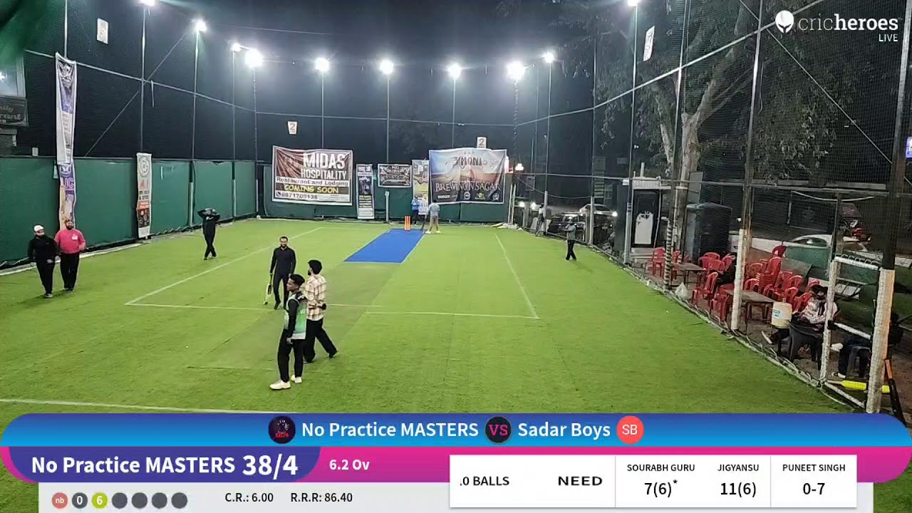 Sadar Boys vs No Practice MASTERS live cricket match | MAKRONIA PREMIER LEAGUE 2.0 live - yorker tu