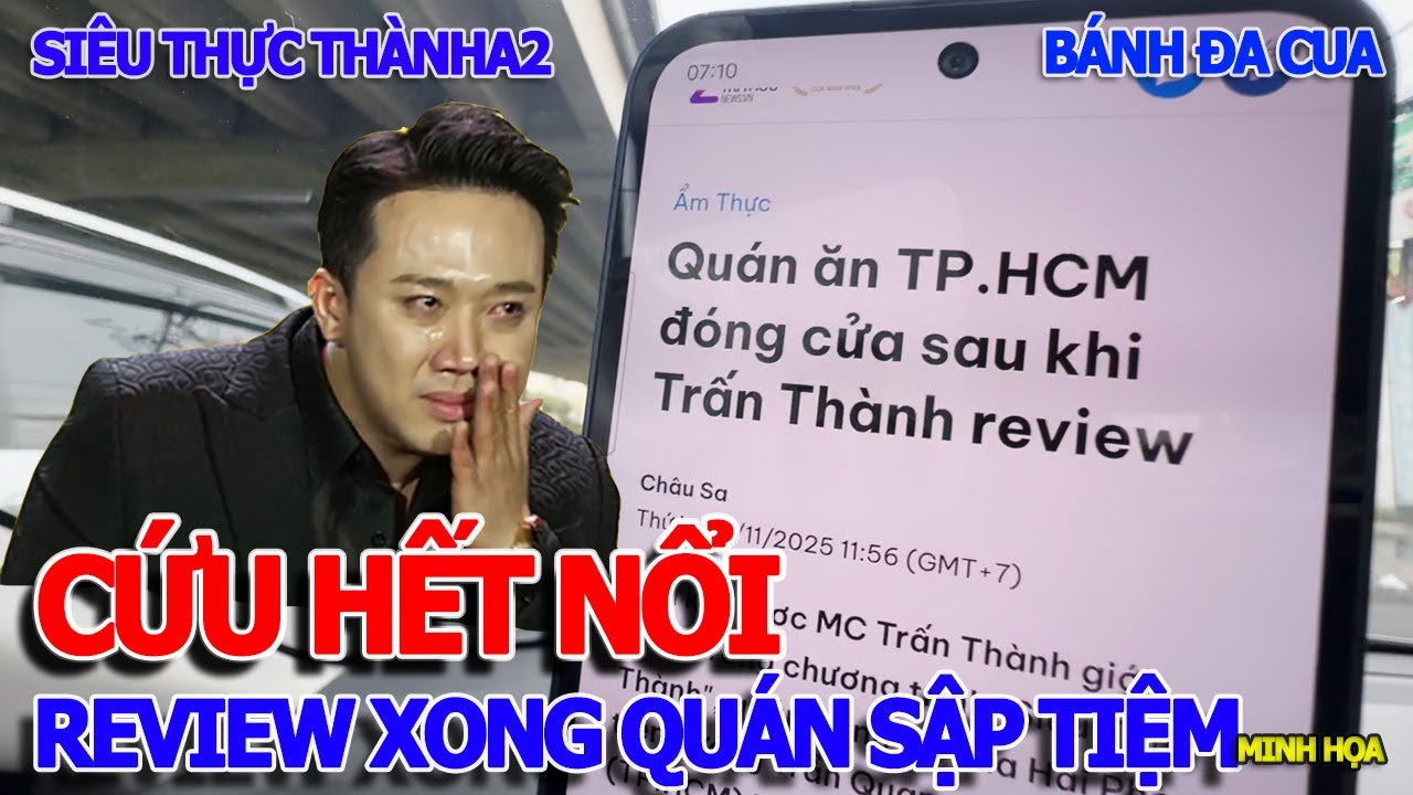 QU&Aacute; BẤT NGỜ - NH&Agrave; H&Agrave;NG Đ&Oacute;NG CỬA SẬP TIỆM SAU KHI TRẤN TH&Agrave;NH REVIW SI&Ecirc;U THỰC TH&Agrave;NH QU&Aacute;N B&Aacute;NH ĐA CUA