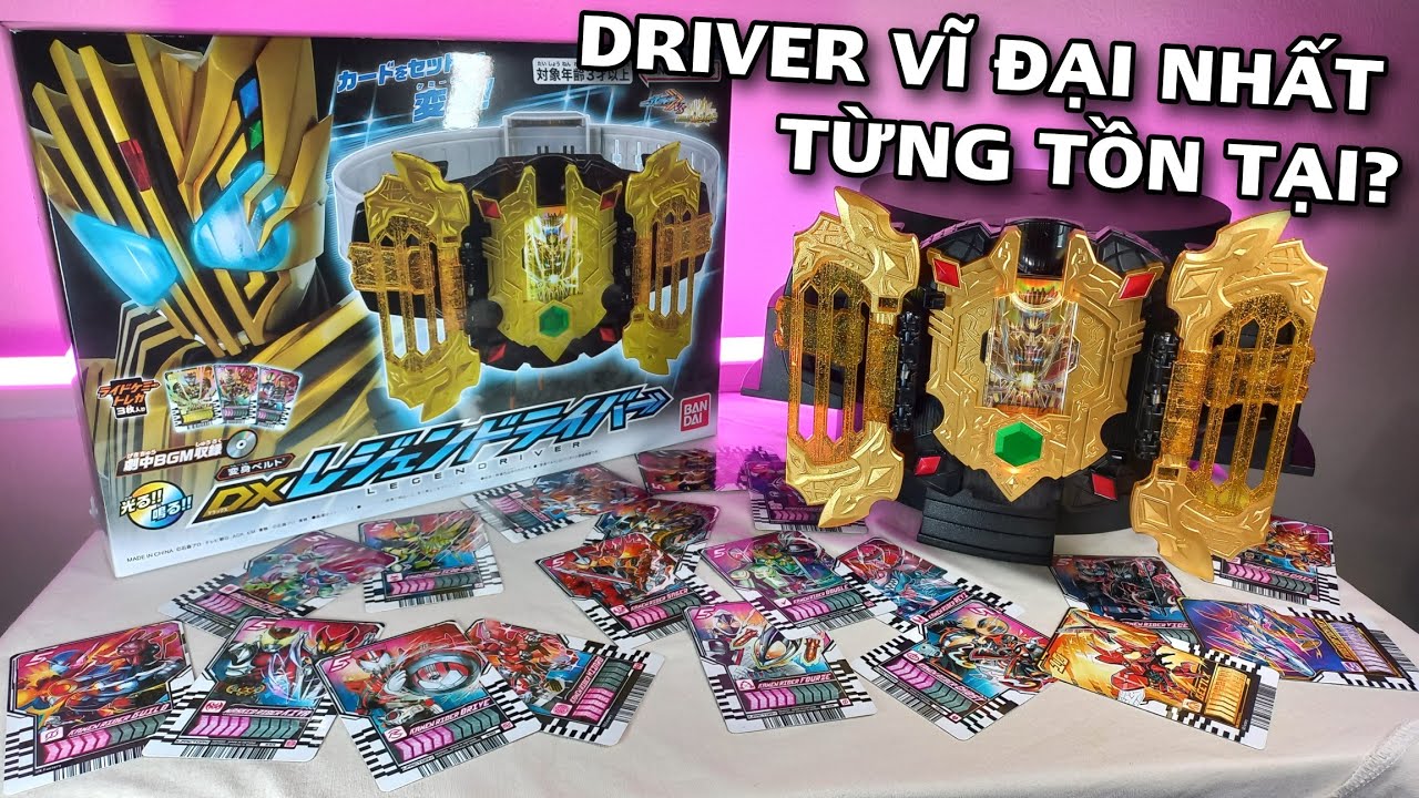 Обзор Dx Legend Driver: The Legend Is Real. Kamen Rider Legend при участии Gotchard