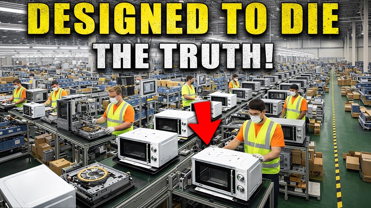 Why Modern Microwaves Die So Quickly  — The Factory Secret