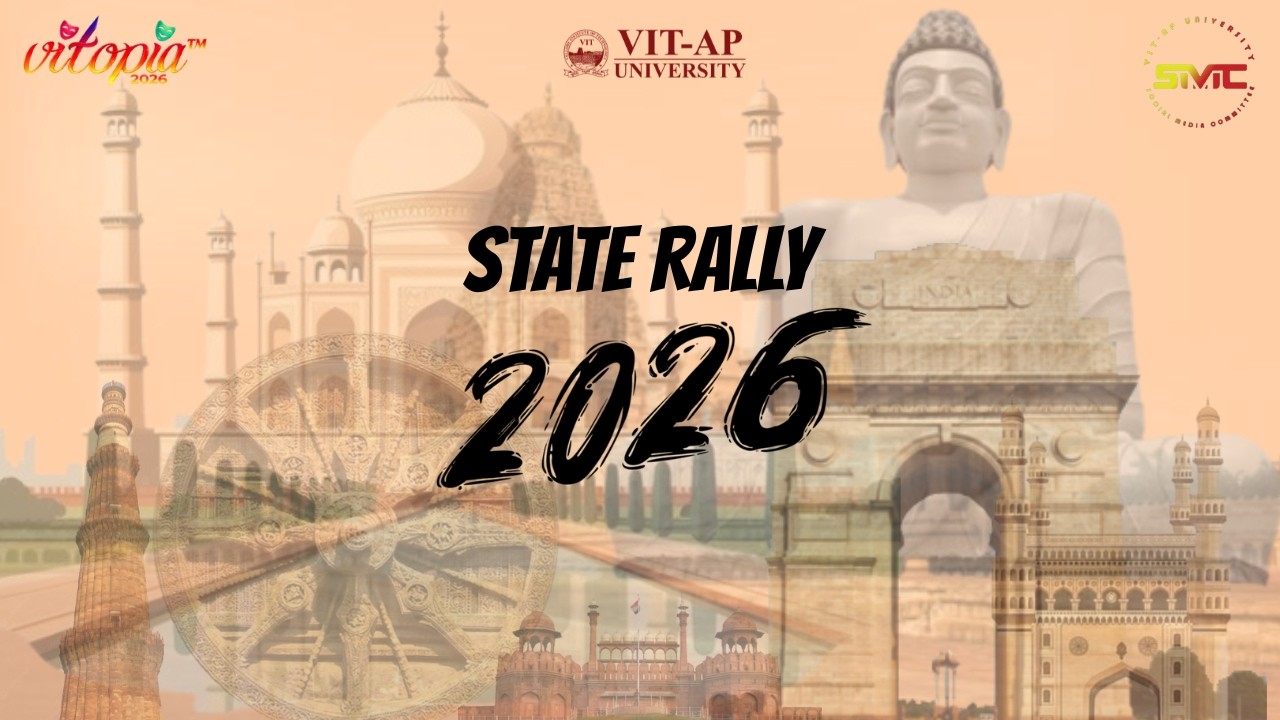 LIVE | VITOPIA 2026 | VIT - AP | State Rally | FEB 21st