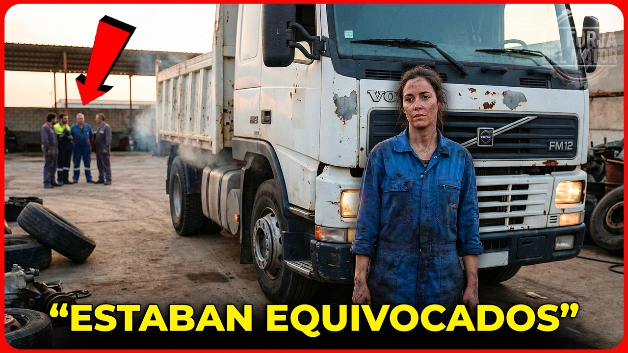 CINCO CAMIONES ABANDONADOS, UNA SOLA MECÁNICA Y UN MOTOR QUE NADIE CREÍA VIVO