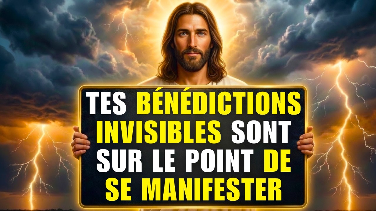 Tes bénédictions invisibles vont se manifester | Message de Dieu aujourd’hui