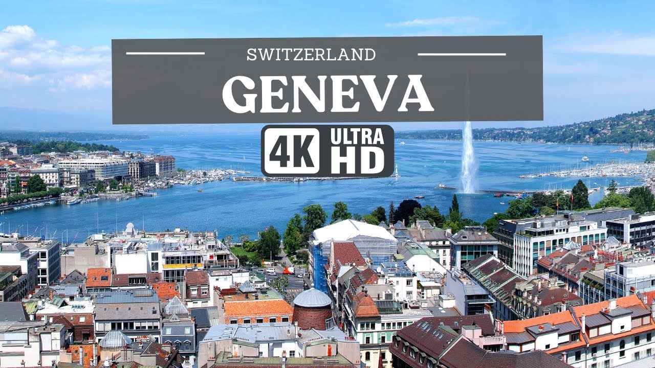 Geneva Switzerland In 4K I Geneva 4K Drone Video I Beautiful City Of Swizertland