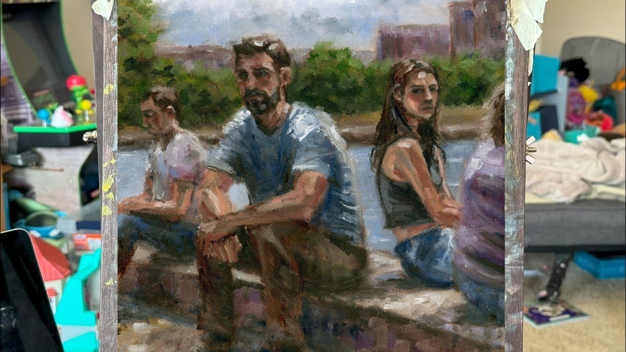 Painting Crowds of People, Multiple Subjects