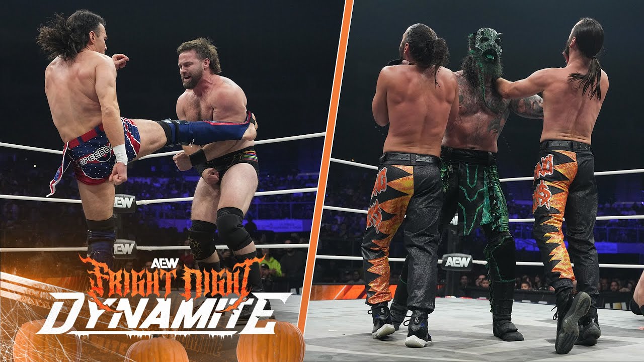 AEW Dynamite: FTR против Young Bucks против JetSpeed ​​против Jurassic Express: 4-сторонний матч ...