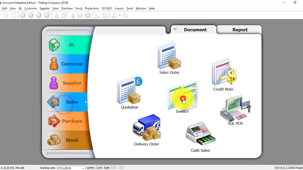 SQL Accounting Software Tutorial 058 Serial Number Module