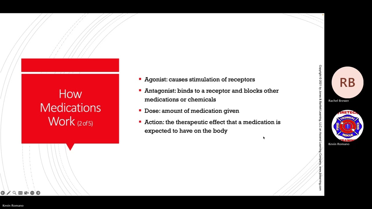 COFDJFARS Monthly EMS Training Pharmacology September 2025