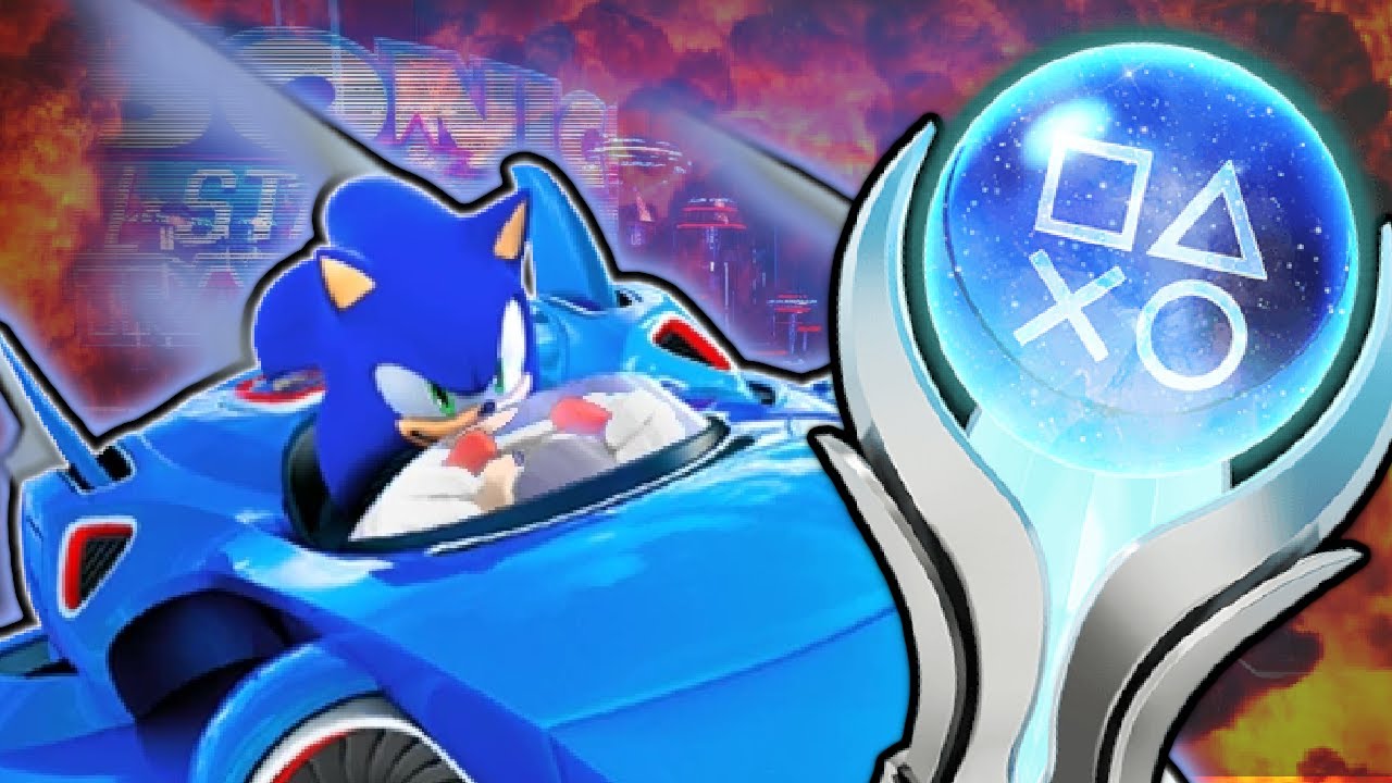 Я СТРАДАЛ ради ПЛАТИНОВОГО трофея Sonic & All Stars Racing Transformed