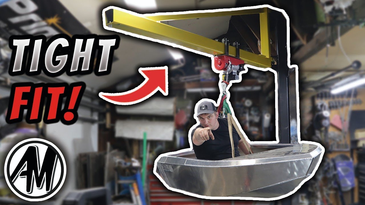 Making A Workshop Jib Crane in 15 Minutes