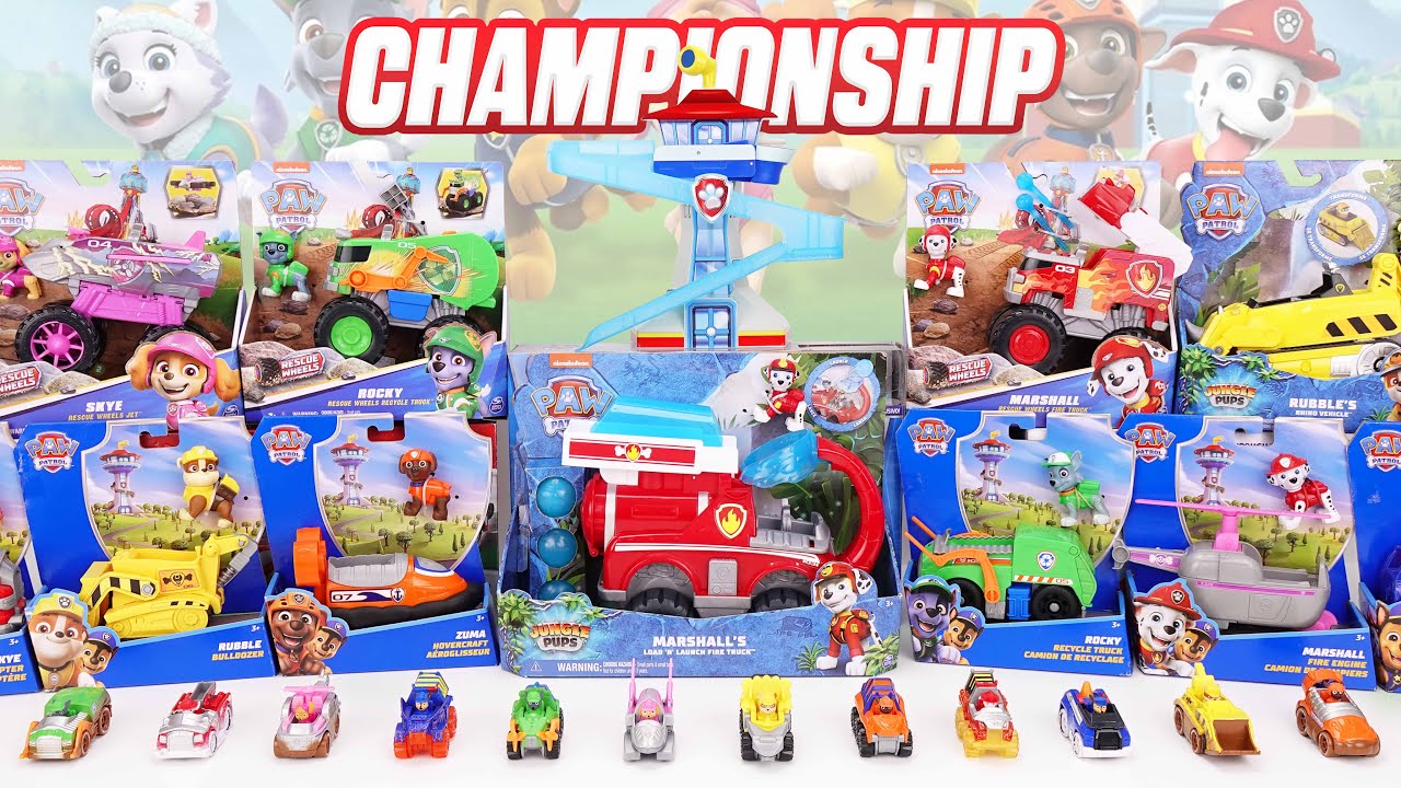 22 Minutes Satisfying with Unboxing Super Cool Paw Patrol Toys Collection Review | ASMR