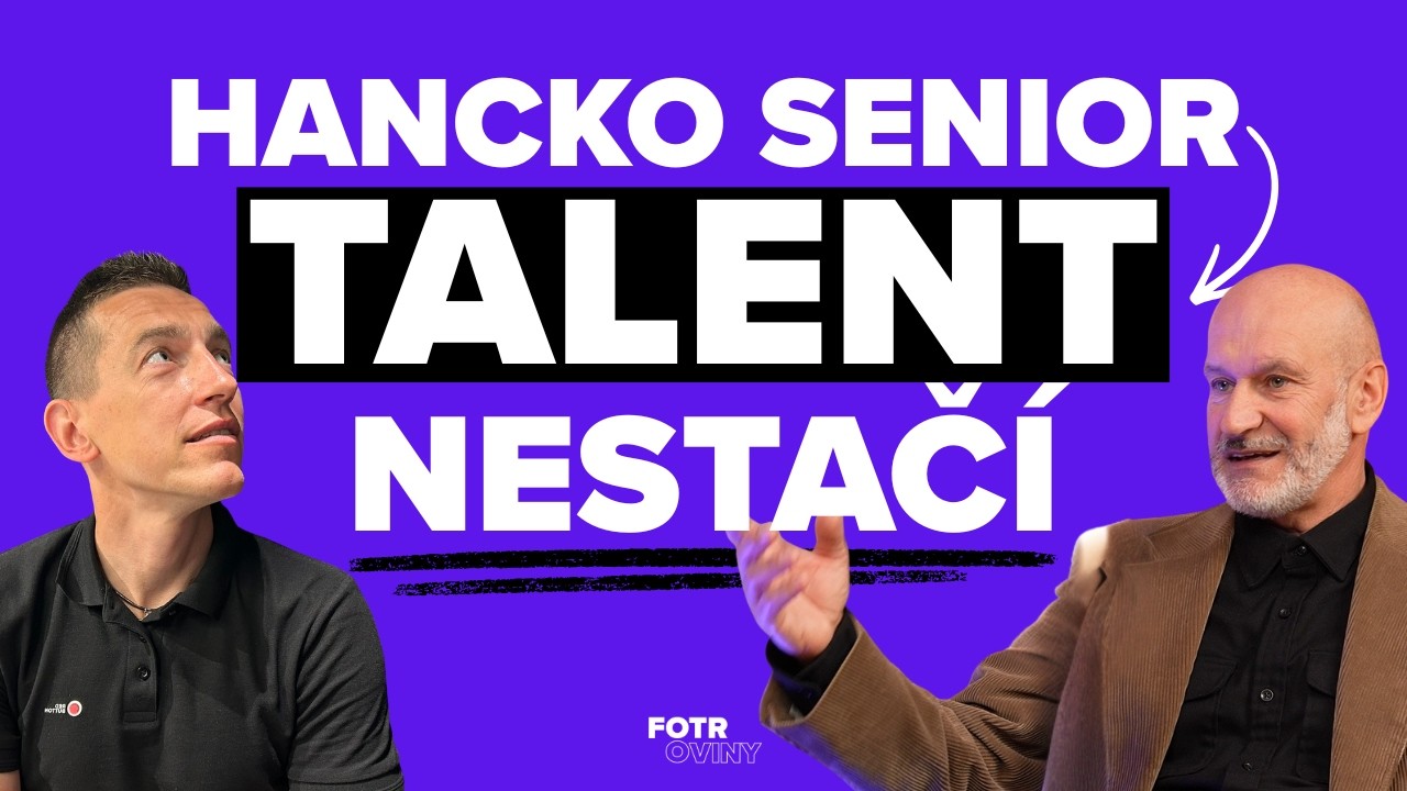 Otec fotbalistu Hancka odhaluje: Proč většina talentů nikdy nedojde do profíků | Ján Hancko