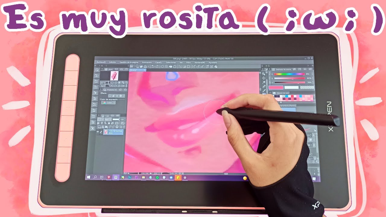HUMANIZO MI TABLETA ROSITA 🌺✨ Artist 12 (2nd Gen)
