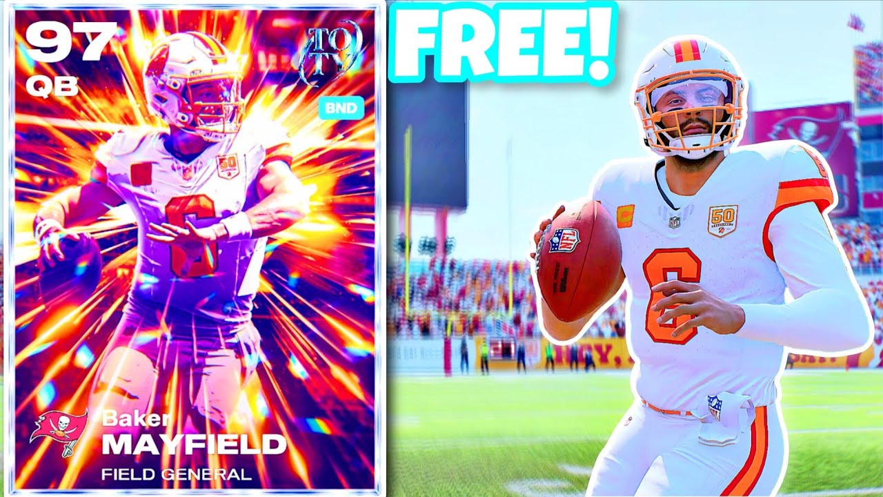 *БЕСПЛАТНО* Бейкер Мэйфилд с рейтингом 97 &mdash; настоящий монстр в Madden 26 Ultimate Team! ОБЯЗАТЕЛЬ...