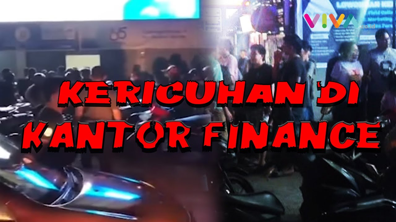 Tak Terima Motor Ditarik, Puluhan Satpol PP Manado Rusak Kantor Finance